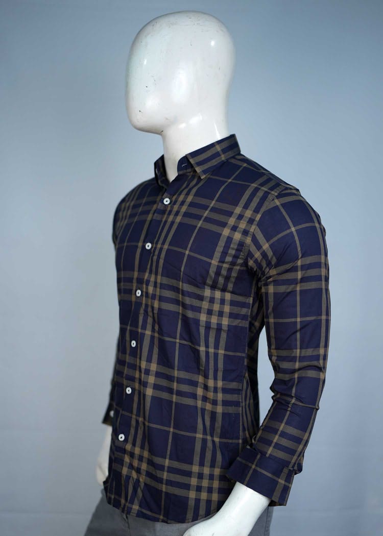 Men's Casual Plaid Shirt