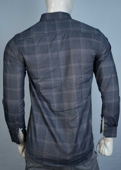 Men's Casual Plaid Shirt