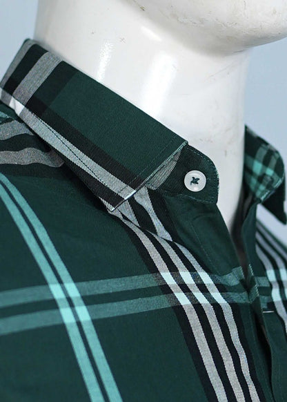 Men's Casual Plaid Shirt