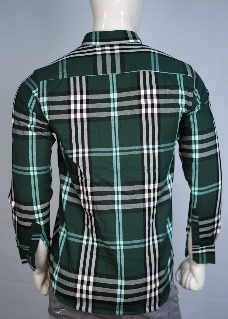 Men's Casual Plaid Shirt
