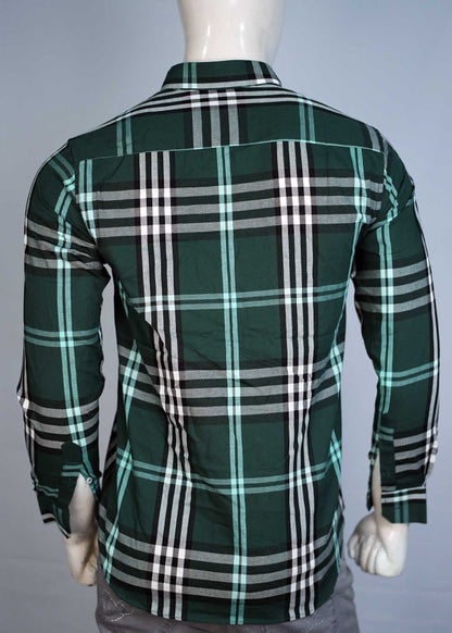 Men's Casual Plaid Shirt