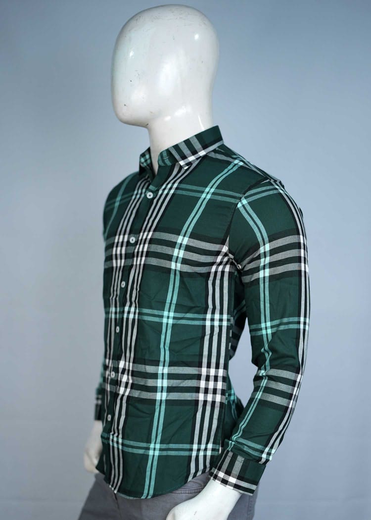 Men's Casual Plaid Shirt