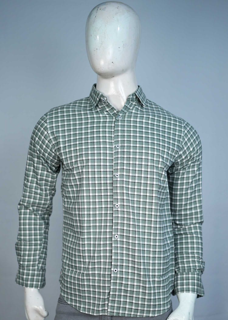 Men's Casual Plaid Shirt