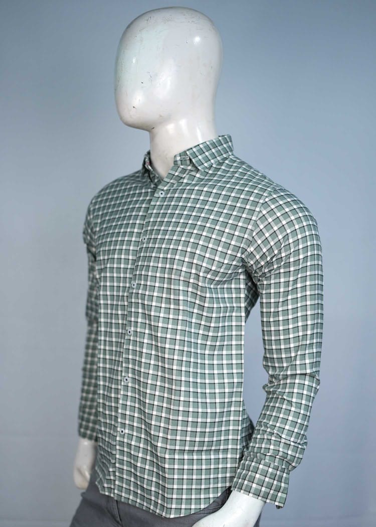 Men's Casual Plaid Shirt