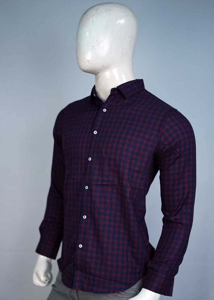 Men's Casual Plaid Shirt