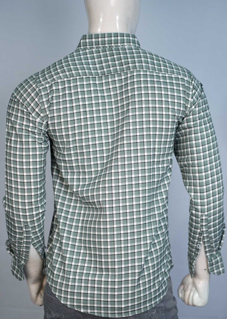 Men's Casual Plaid Shirt