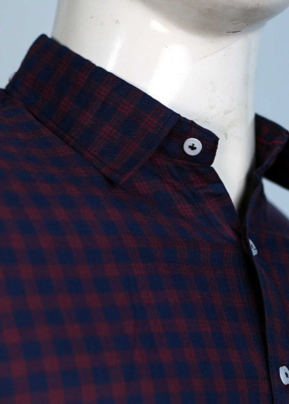 Men's Casual Plaid Shirt