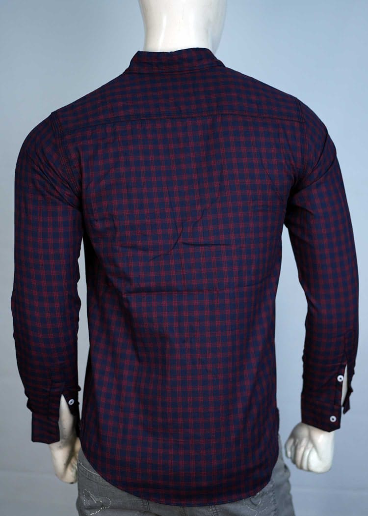 Men's Casual Plaid Shirt