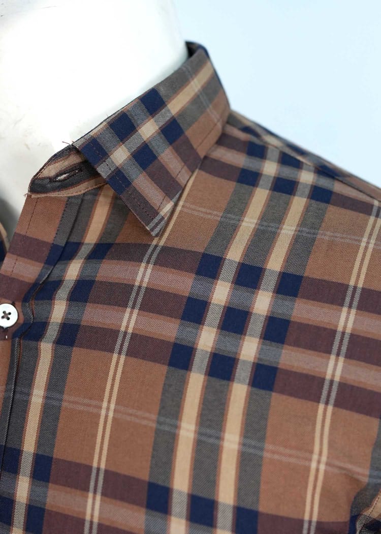 Men's Casual Checkered Shirt