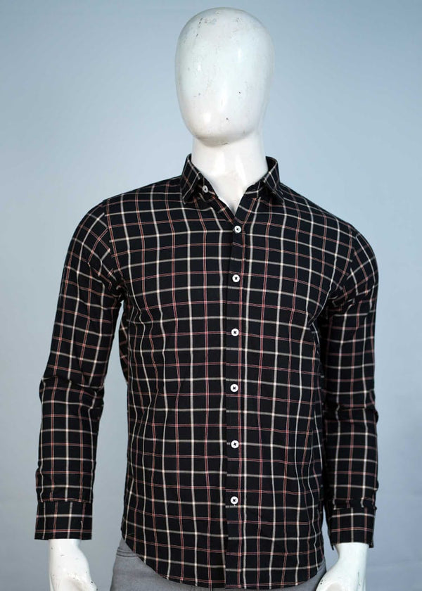 Men's Casual Checkered Shirt
