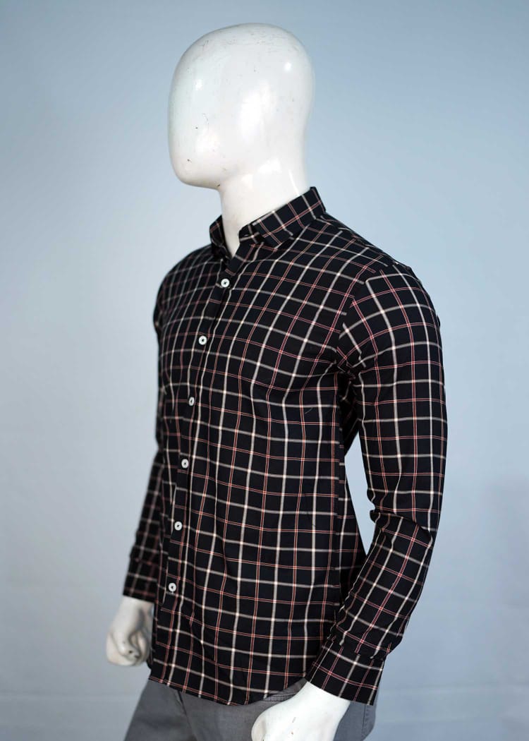 Men's Casual Checkered Shirt