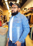 Premium Fresh Mid Blue Jeans Jackets
