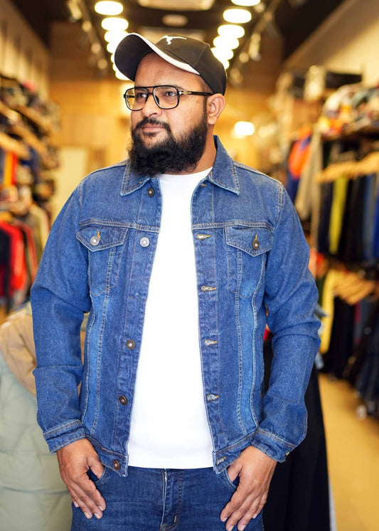 Premium Fresh Dark Blue Denim Jackets