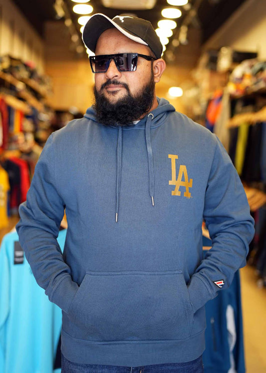 Mid Blue LA Stylish Hood
