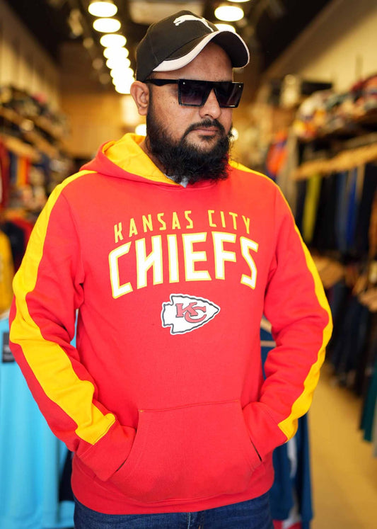 Red & Yellow Men's Hood