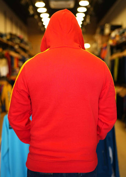 Red & Yellow Men's Hood