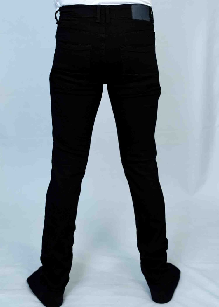 Stretch Premium Black Denim Jeans
