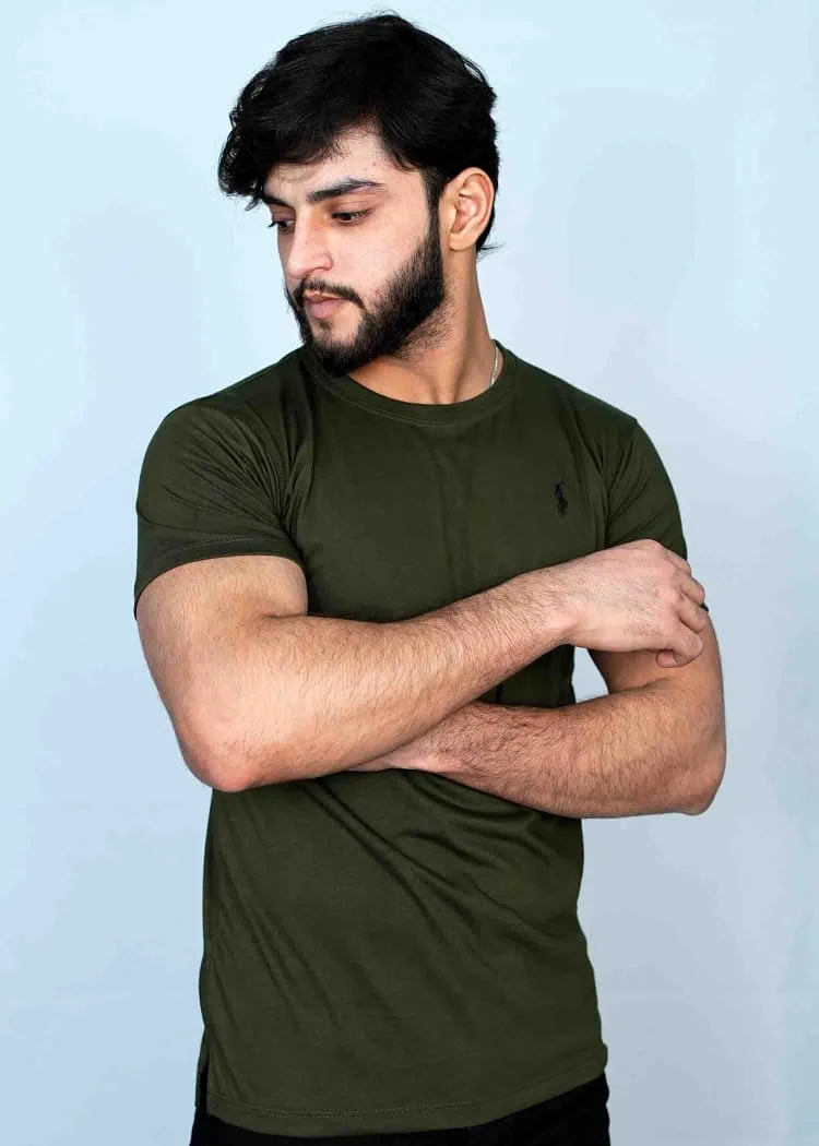 Premium Cotton Summer Basic Tee for Men