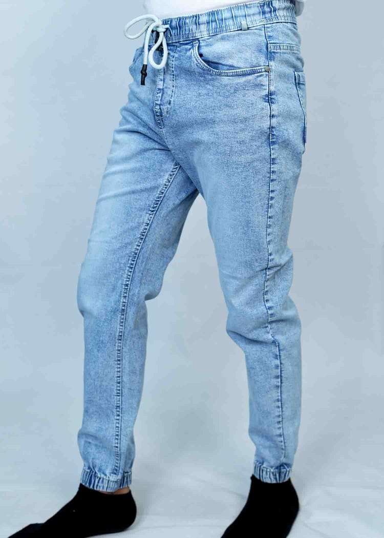 Light Blue Denim Jogger