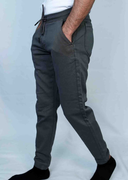 Grey Comfort Denim Jogger