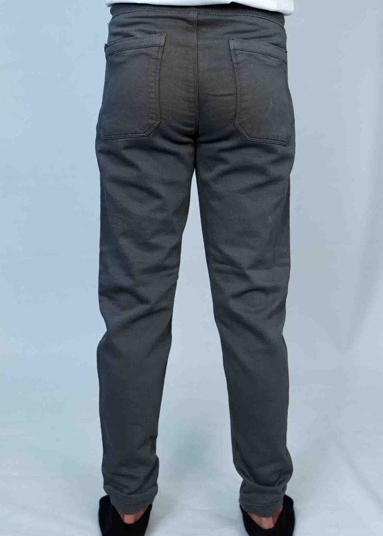 Grey Comfort Denim Jogger