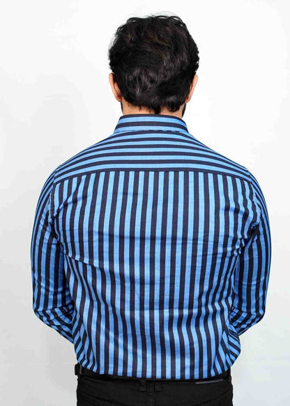 Trendy Stripes Cotton Shirt