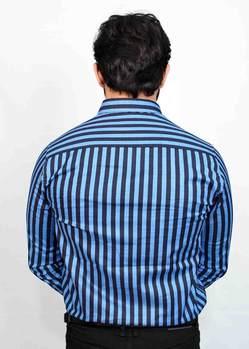 Trendy Stripes Cotton Shirt