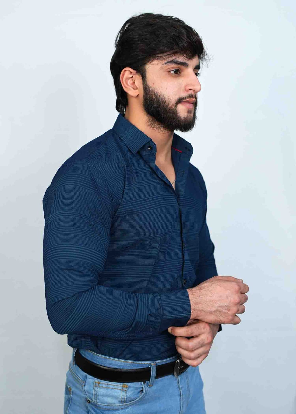 Soft & Smooth Blue Trendy Check