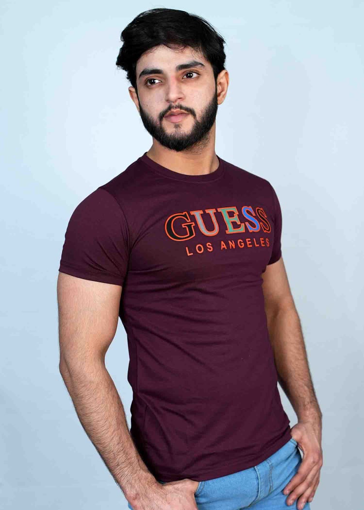 Cool & Smart Maroon T shirt