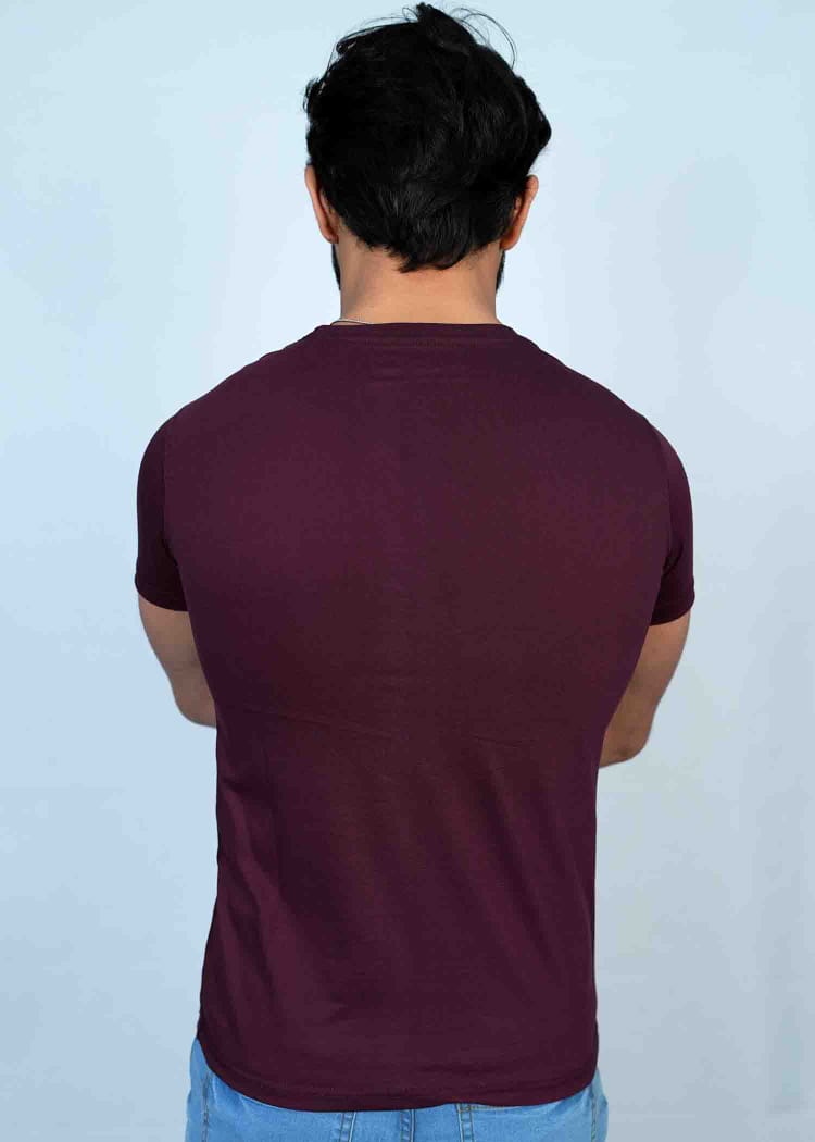 Cool & Smart Maroon T shirt