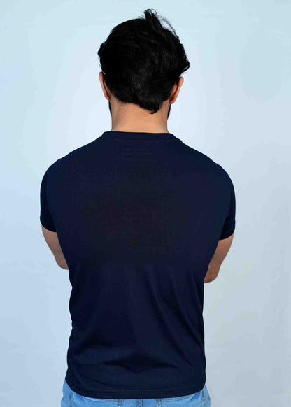 Trendy Style Navy Blue T shirt