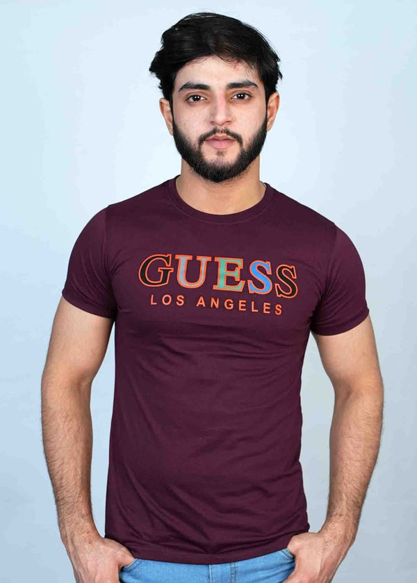 Cool & Smart Maroon T shirt