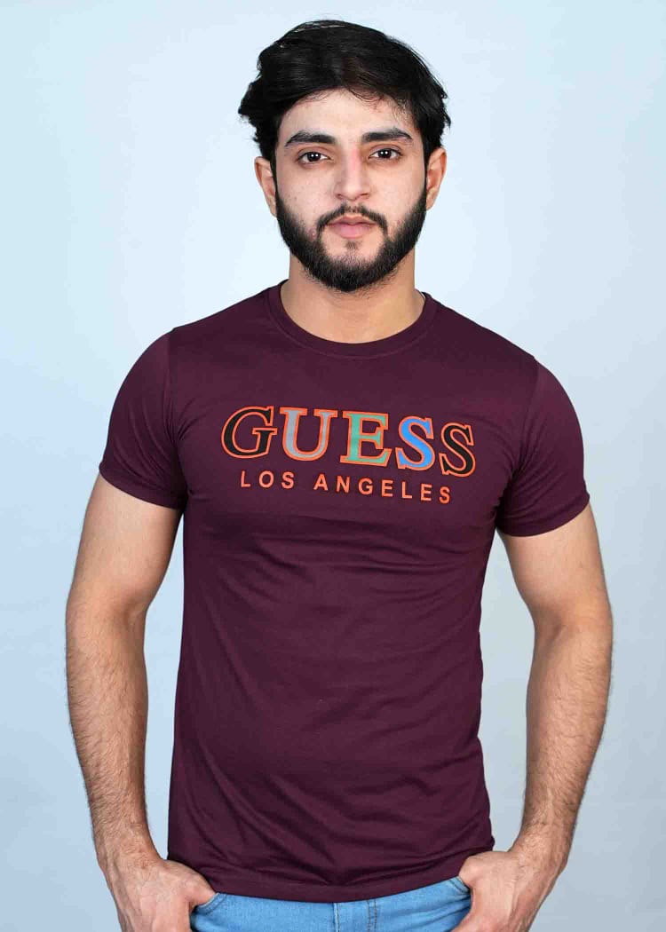 Cool & Smart Maroon T shirt