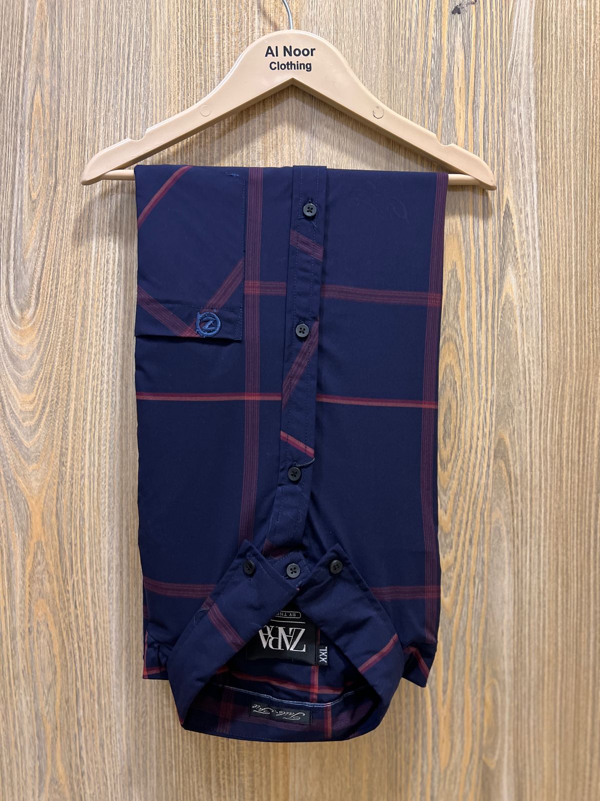 Premium Blue Stylish Check shirt