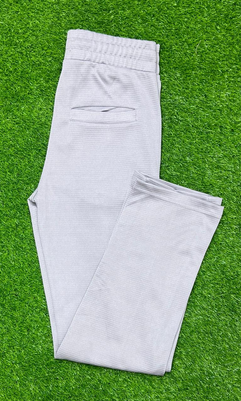 Trendy Cool Light Grey Trouser