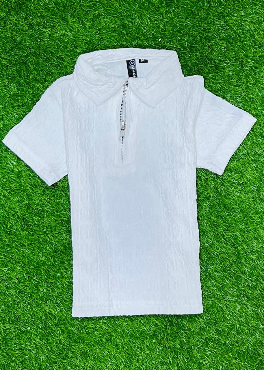 Trendy Boys Zipper Old Money Polo