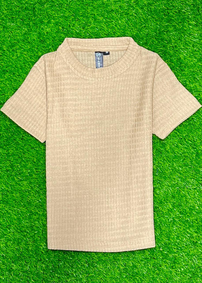 Trendy summer Old  Money Round Neck for Boys