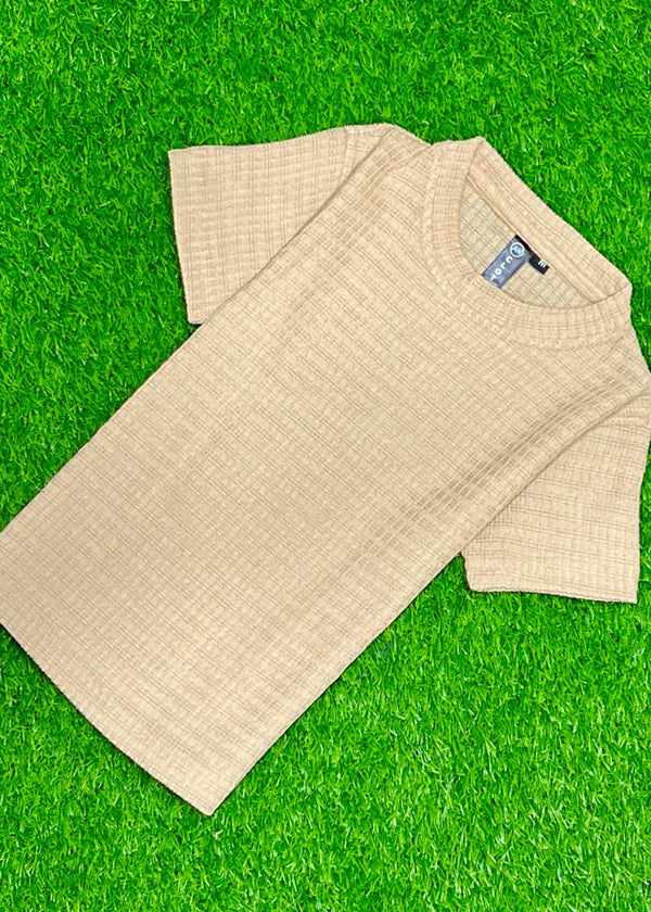 Trendy summer Old  Money Round Neck for Boys