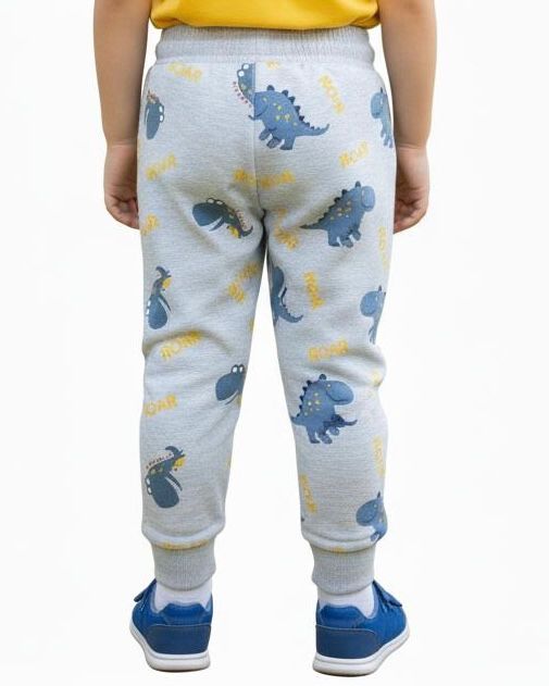 Al Noor Toddler's  Terry Light Grey Trouser