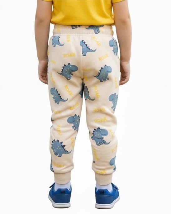 Boys Terry Beige Trouser