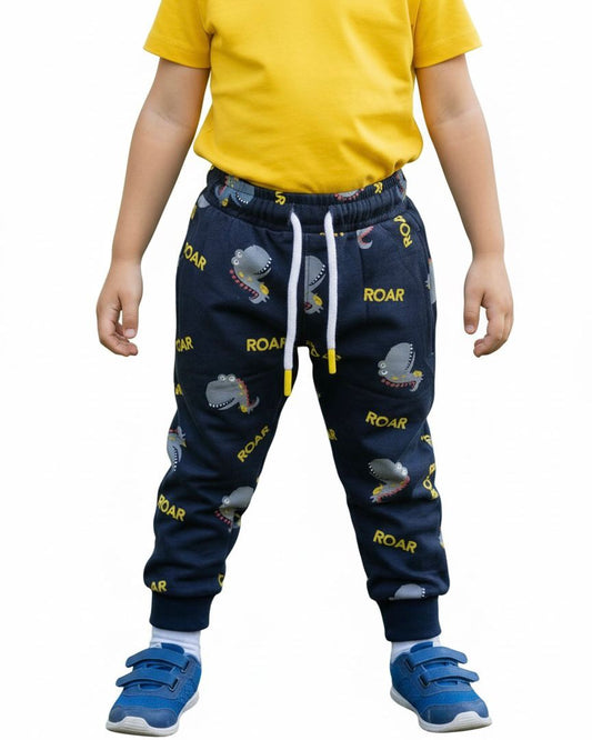 Boys Terry Navy Blue Trousers