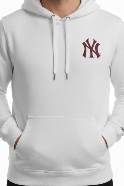 Men's Premium white Hoodie