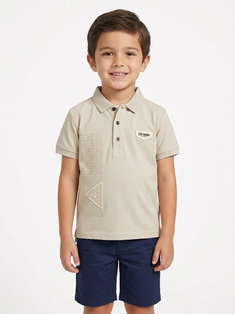 Imported Designer Graphic Polo Shirt for Boys