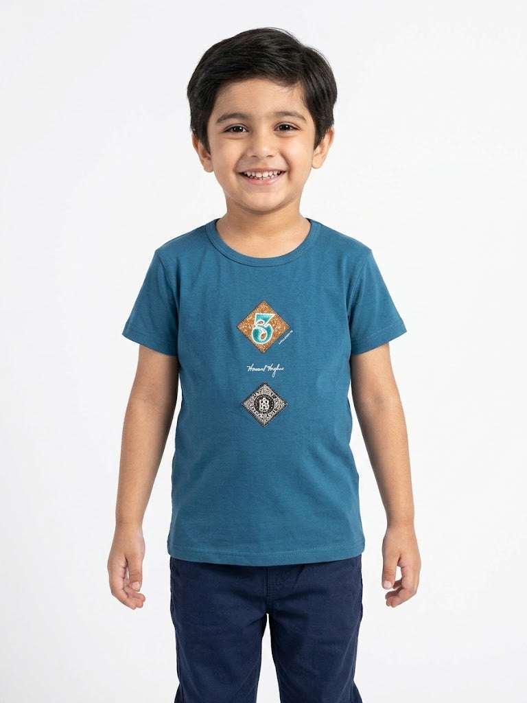 Kids' Premium Graphic Round Neck T-Shirt