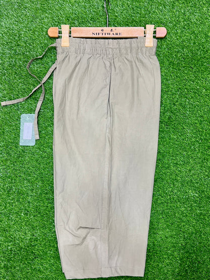 light green cotton 3 quarter