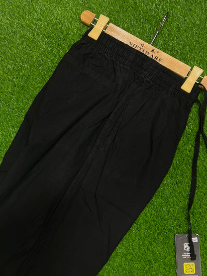 Black Cotton 3 Quarter