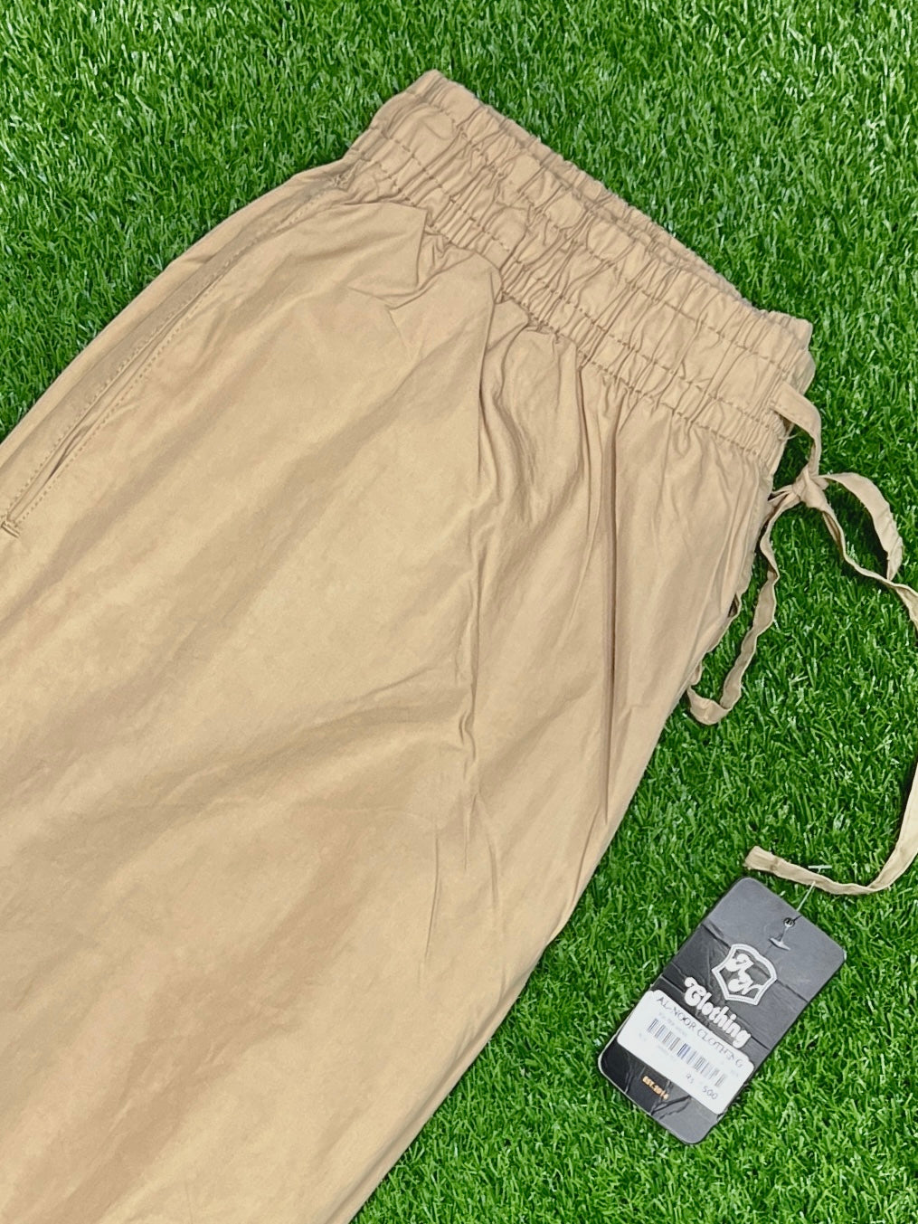 camel cotton 3 quarter