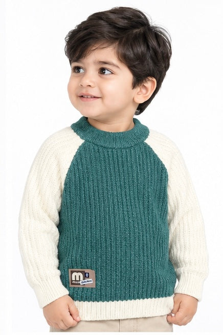 Al Noor Boys’ Classic Woolen Pullover