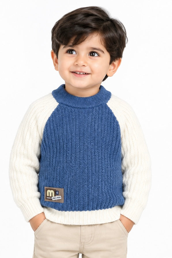 Al Noor Boys’ Classic Woolen Pullover