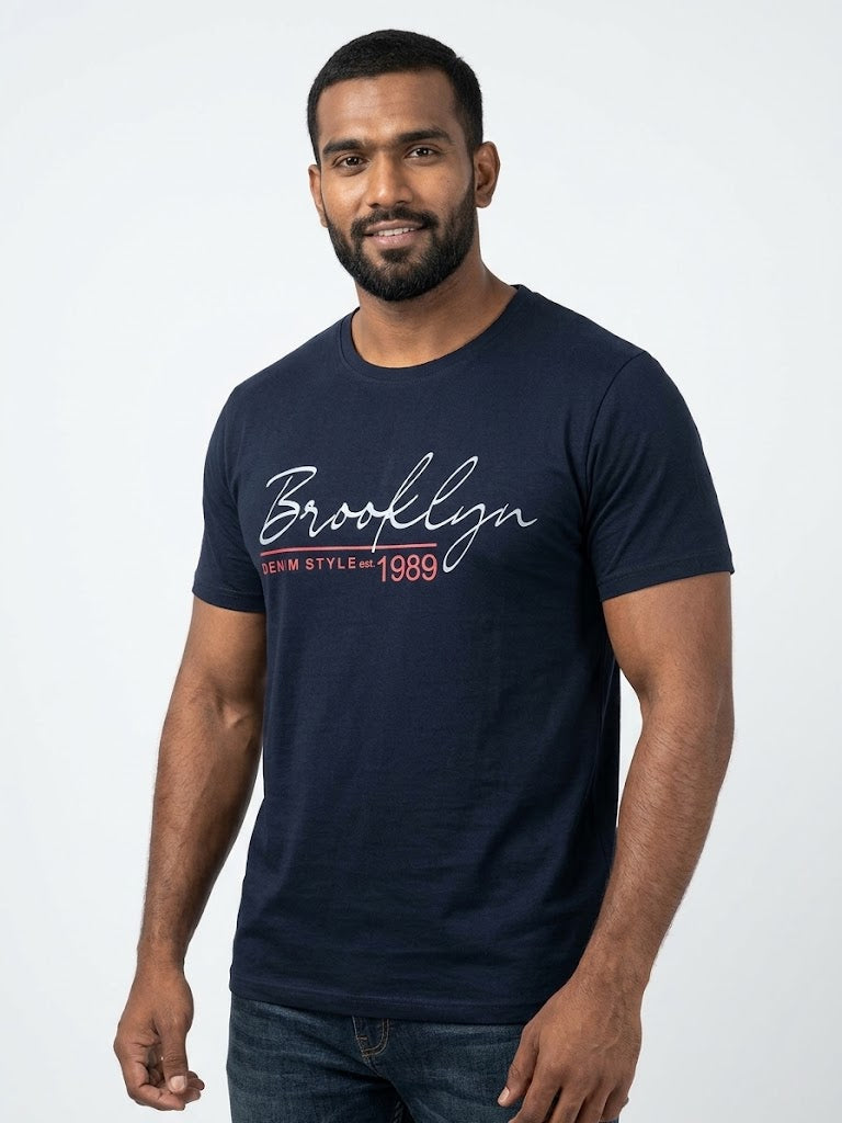 Men’s 2XL–3XL Round Neck Brooklyn T-Shirts | Al Noor Clothing Al Noor Clothing